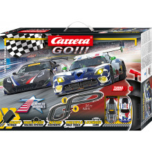 pista elettrica 2 macchine macchinine telecomandate CARRERA GO XRS CARS  disney