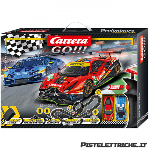 Pista Elettrica Carrera GO Race the Track