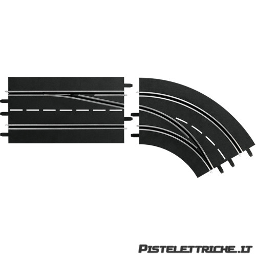 Curva Cambio Corsia Destro Out to In