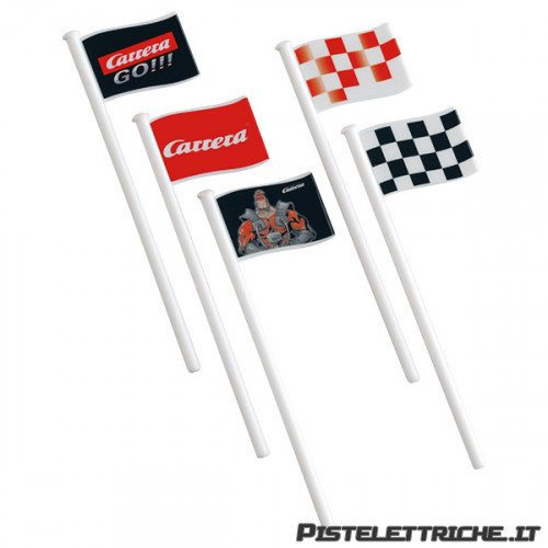 Bandiere Decorative per Piste Carrera GO!!!