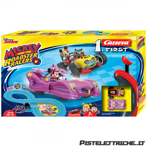 Pista Elettrica Carrera First Mickey And The Roadster Racers Minnie Carrera First 63019